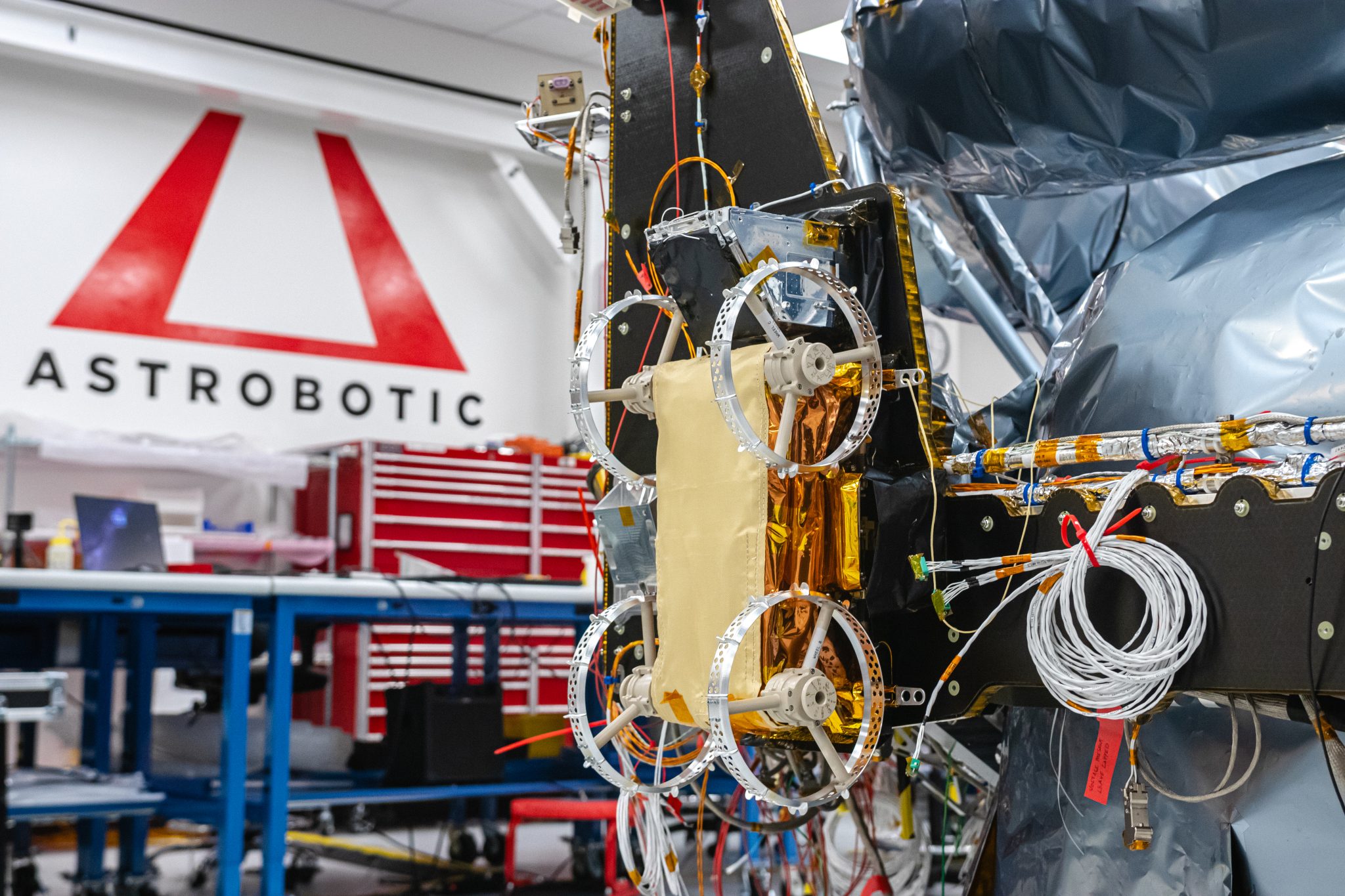 CubeRover Integrates with Griffin-1 | Astrobotic